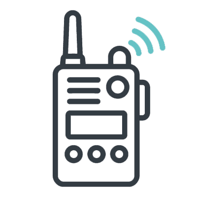 Icône application talkie-walkie